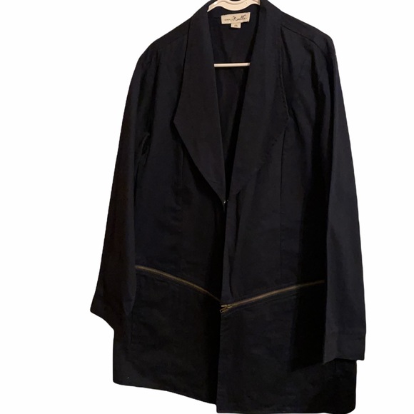 Simply Noelle convertible jacket Navy - Picture 2 of 4